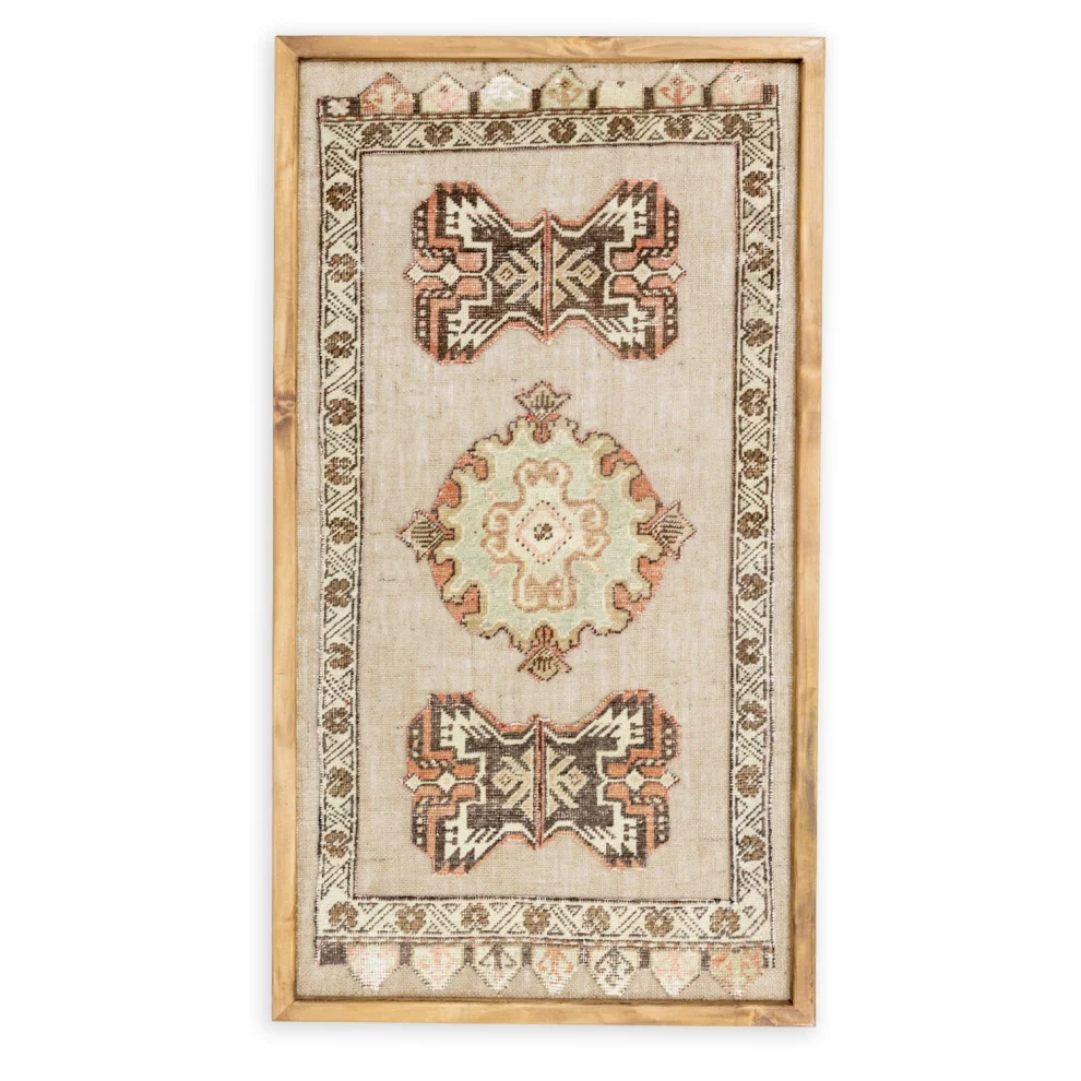 Soho Antiq - Auda Hand Woven Carpet Patterned Decorative Painting
