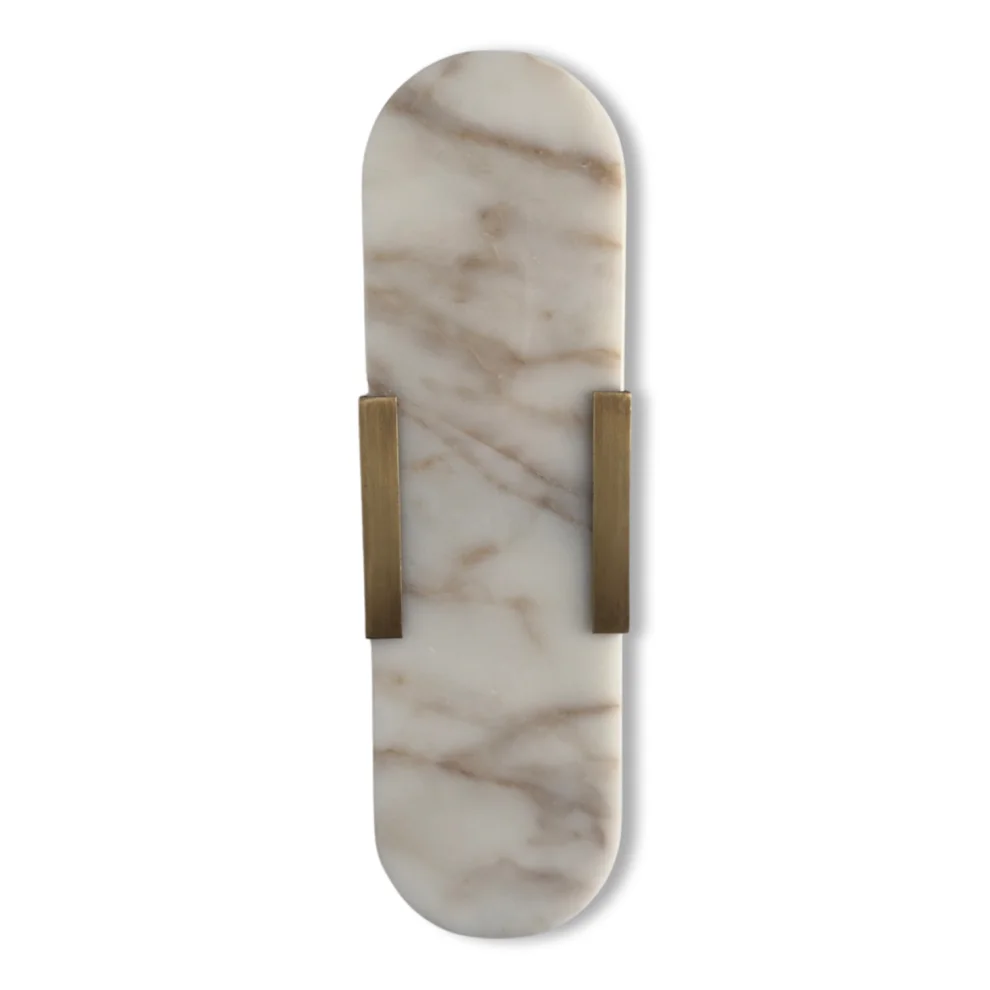 Betham Design - Oval Marble Sconce