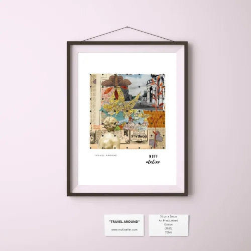 Muff Atelier - Travel Around Art Print