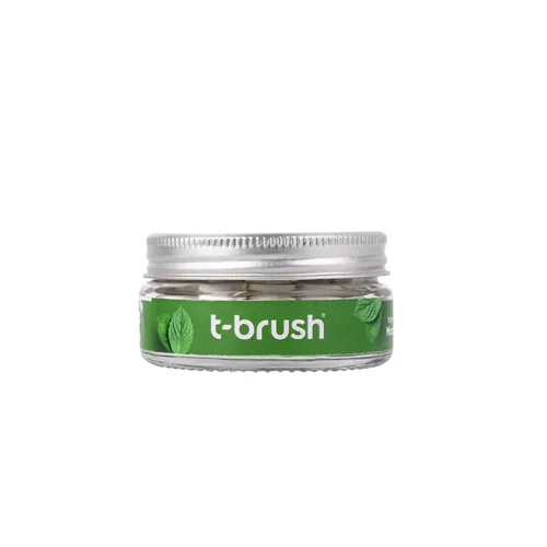 T-Brush - Koruyucu Ve Ferahlatıcı Ağız Çalkalama Tableti Vegan - 75 Tablet