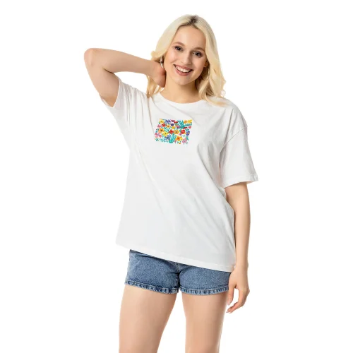 To's - Flower Field Oversize T-shirt