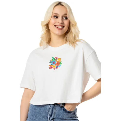 To's - Posy Crop T-shirt