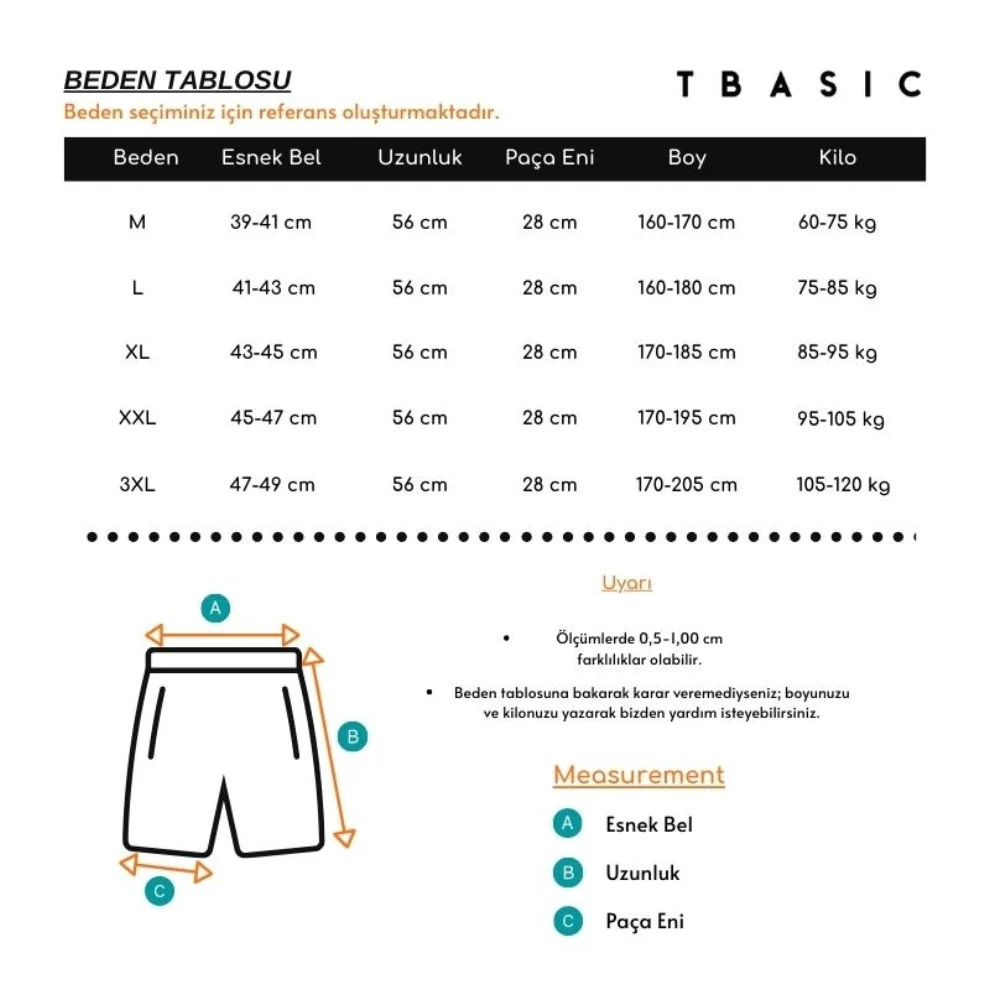 Tbasic - Segmented Shorts