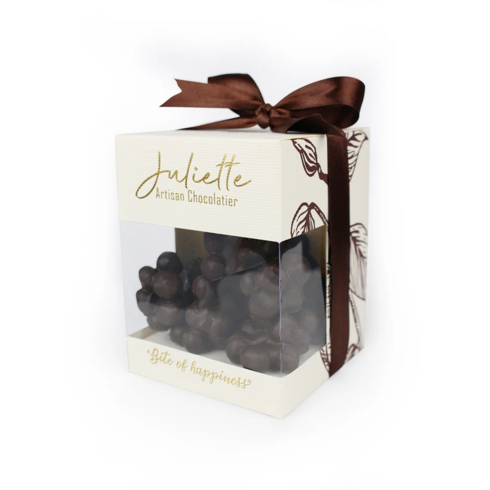 Juliette Artisan Chocolatier - Vegan Bitter Çikolatalı Fındıklı Rocher