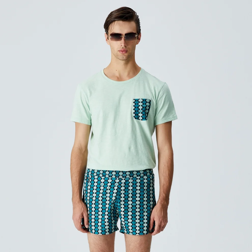 Bassigue Cameo Green Swimwear S Green hipicon