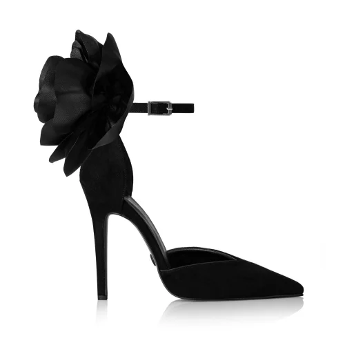 Esotte - Lexa Flover Detailed Stiletto Heels