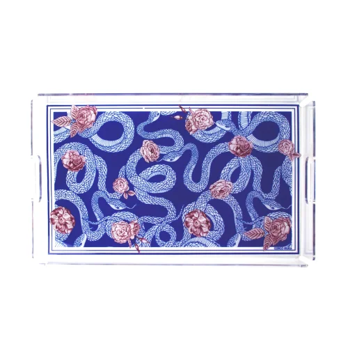 Gorgo Iruka - Roses Acrylic Tray - Ill