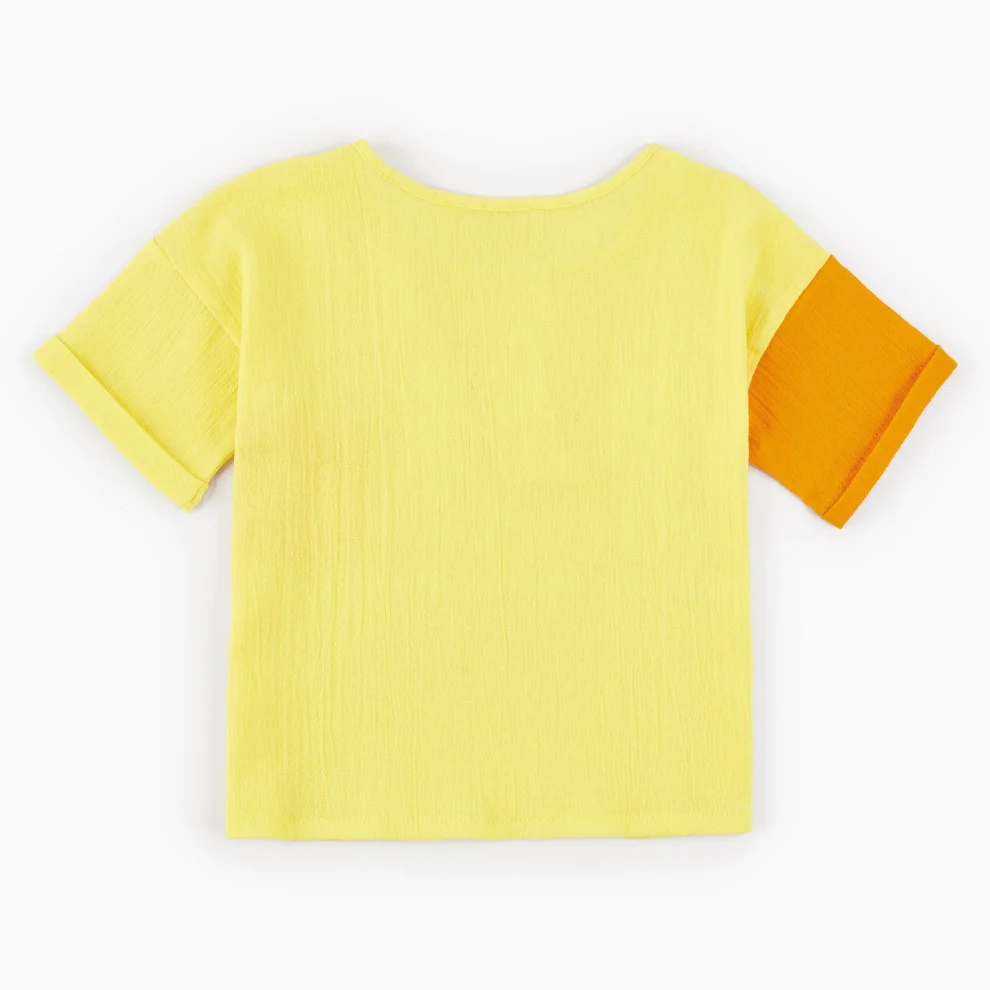 Lally Things - Colorblock Oversize Unisex T-shirt