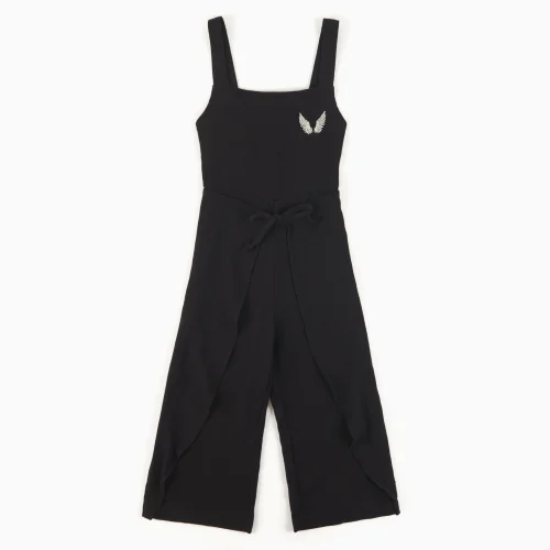 Lally Things - Half Skirt Full Cotton Jumpsuit