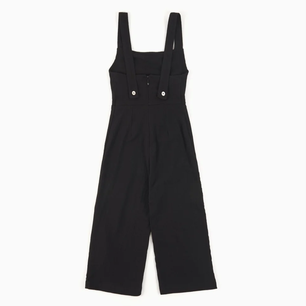 Lally Things - Half Skirt Full Cotton Jumpsuit