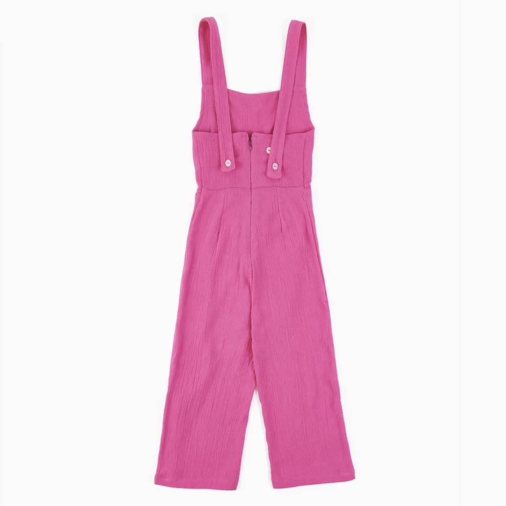 Lally Things - Half Skirt Full Cotton Jumpsuit