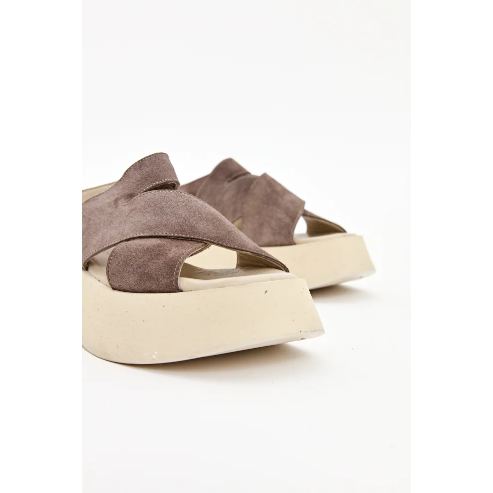 Dellel - Rebecca Wedge Heel Sandals