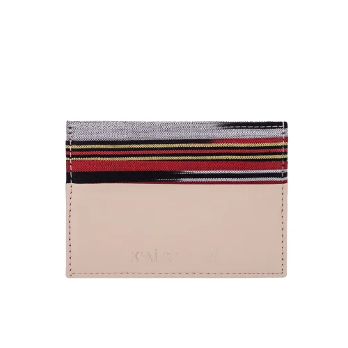 Kai & Vrosi - Leather&canvas Card Holder