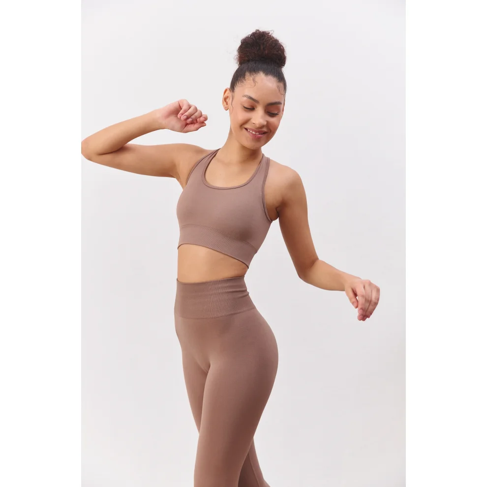 SimpleCo Clothes - Lotus Dikişsiz Yoga Büstiyeri