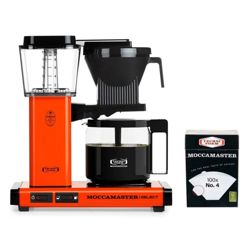 Moccamaster - Select Filtre Kahve Makinesi Cam Potlu Ve Filtre Kağıdı Hediyeli