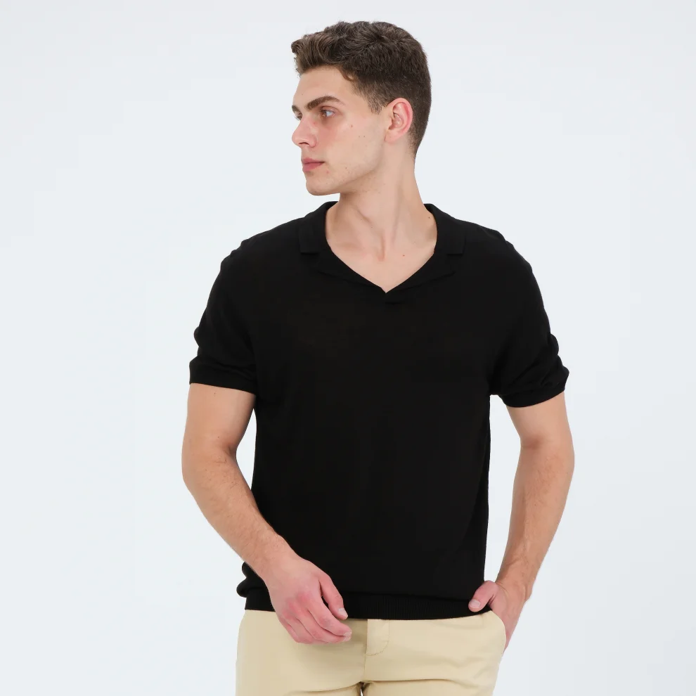 Tbasic - Kruvaze Knit Polo Shirt