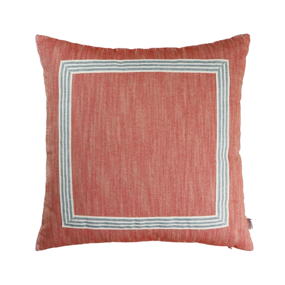 Boom Bastık - Bordered Decorative Pillow