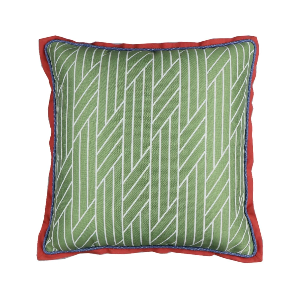 Boom Bastık - Line Pattern Ribbed Decorative Pillow