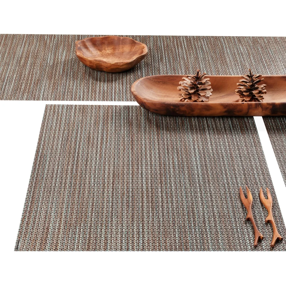 dinnerdesign - Placemat Rectangle Chroma Cinnamon