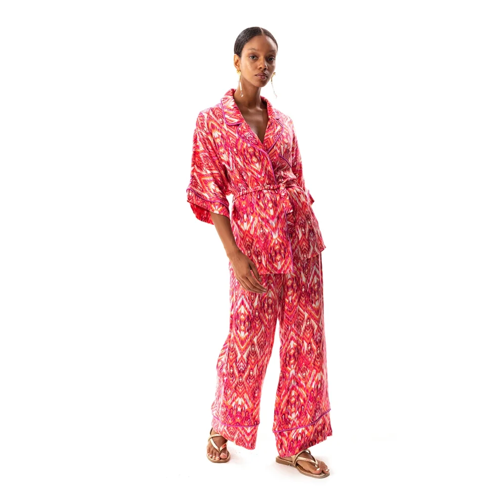 Movom	 - Santo Pijama Stili Gömlek