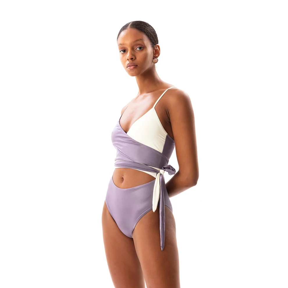 Movom	 - Solana Wrap Swimsuit