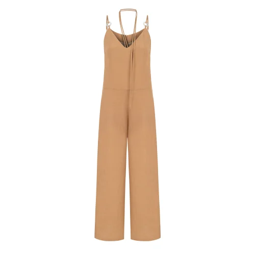 Dor Raw Luxury - About Time Linen Jumpsuit