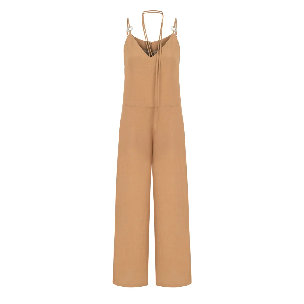 Dor Raw Luxury - About Time Linen Jumpsuit