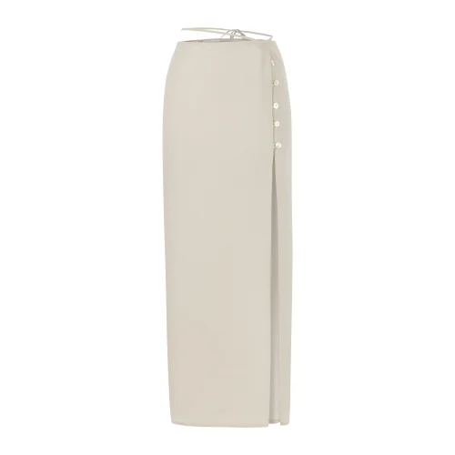 Dor Raw Luxury - Wheel Of Fortune Linen Skirt