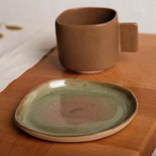 Like Me Design Studio - Ritual Cup With Stoneware Plate