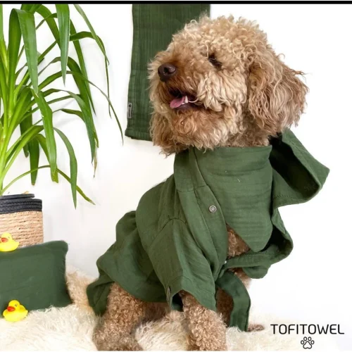Tofitowel - Dog Bathrobe And Towel