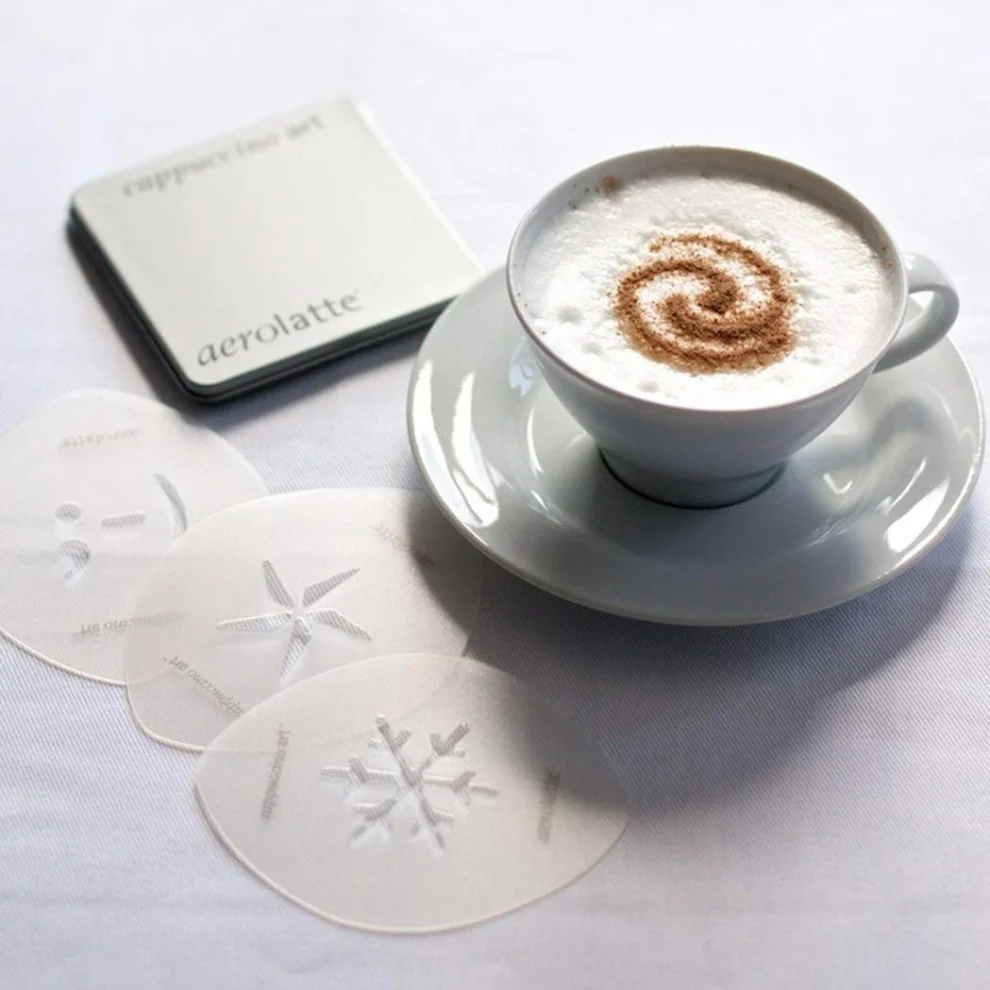 Aerolatte - Cappuccino Art Şablonu