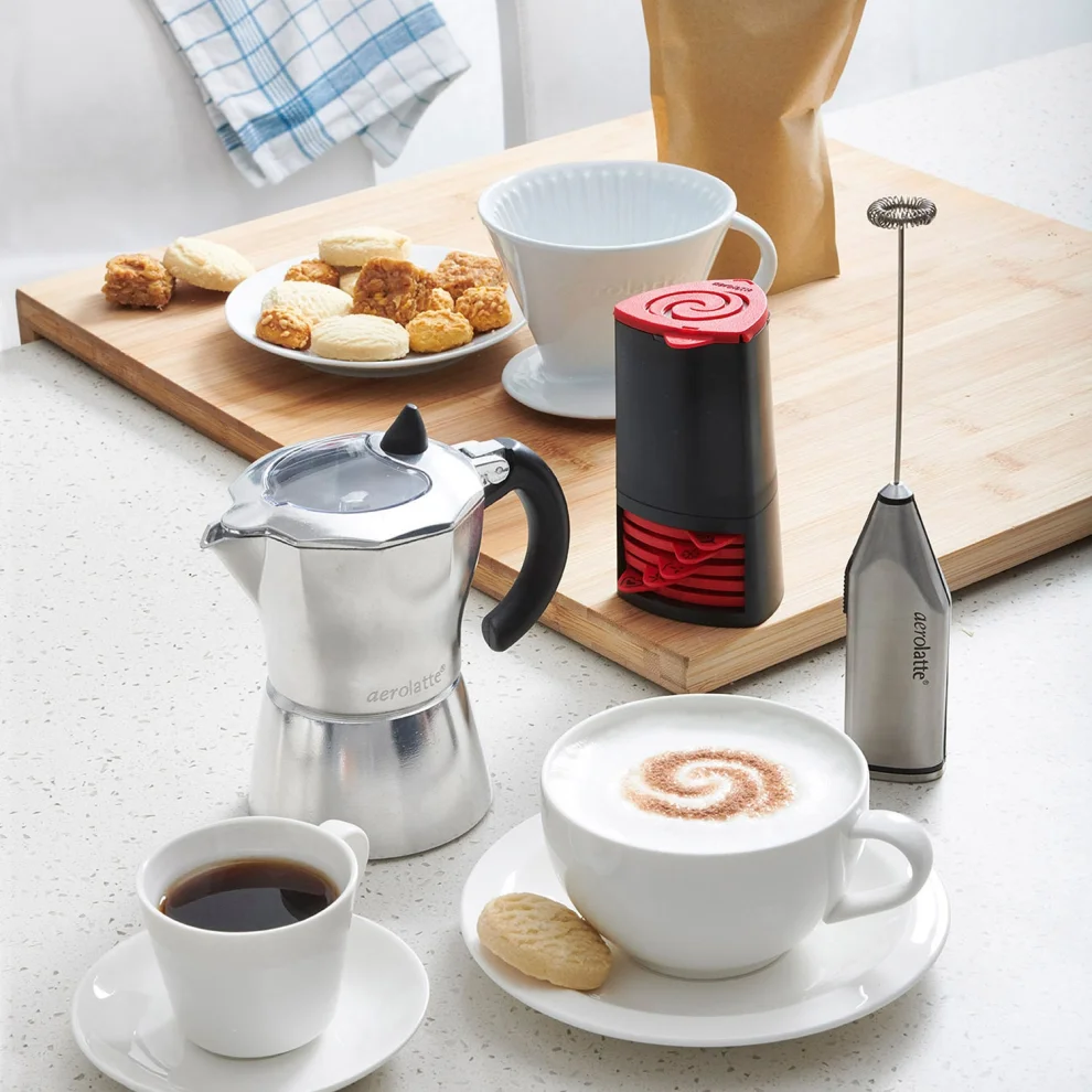 Aerolatte - Orijinal Buharsız Saten Kahve&süt Köpürtücü