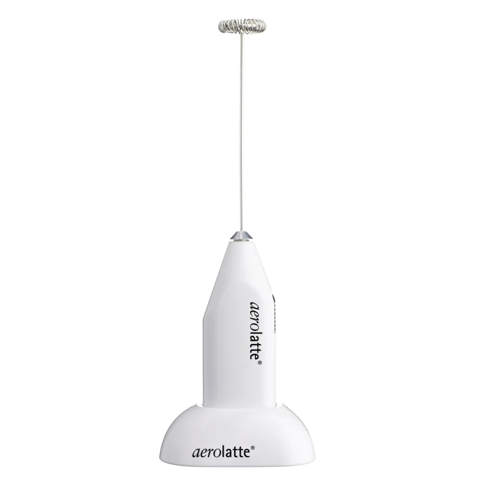 Aerolatte Black Milk Frother with Stand