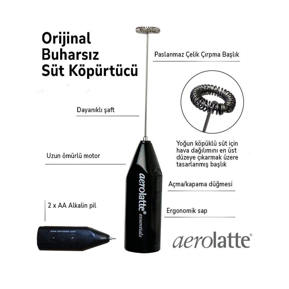 Aerolatte - To Go Milk Frother With Tube