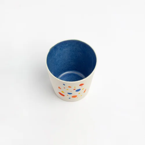 Yasemin Uğurlu Clay Works - Mila Terrazzo Porcelain Espresso Cup