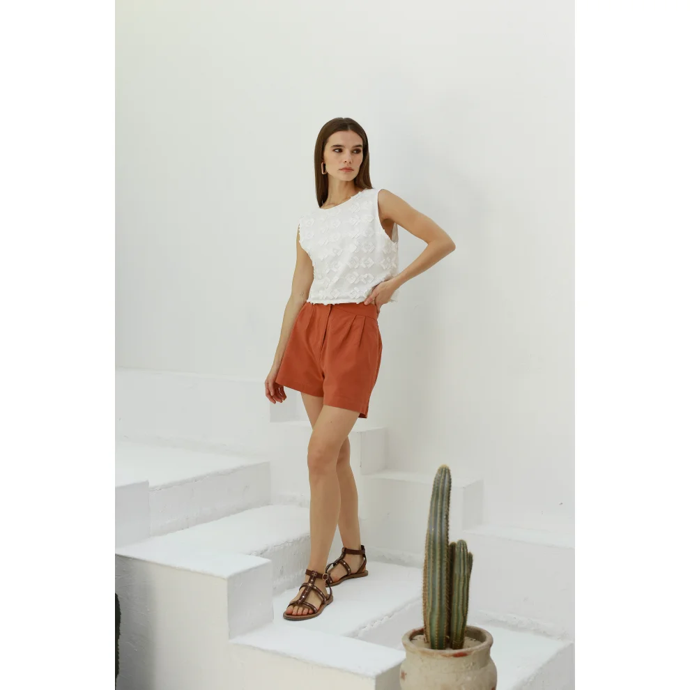 House of Mare - Terre Linen Shorts