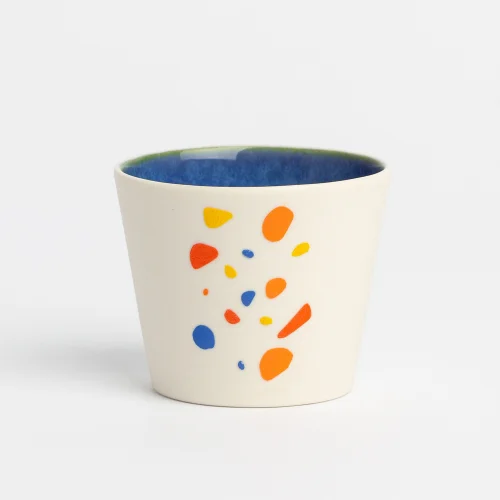 Yasemin Uğurlu Clay Works - Mila Terrazzo Porcelain Espresso Cup