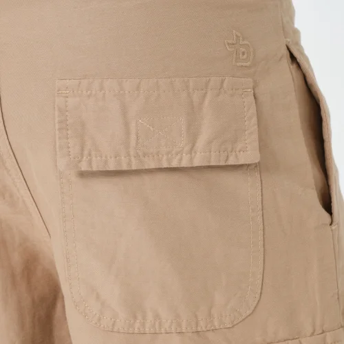 Tbasic - Cargo Pocket Linen Shorts