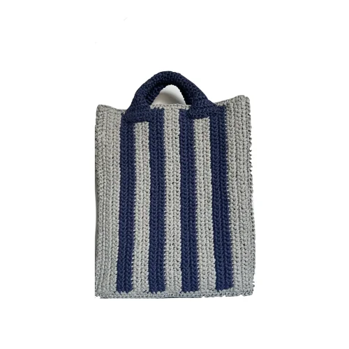 Deinos - Stripy Beach Bag