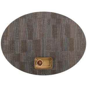 Placemat Oval Graph Fossil