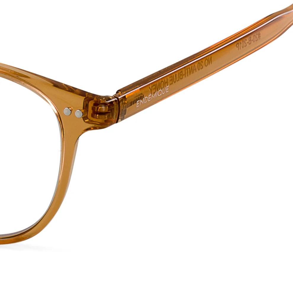 Endemique Studio - No 20 Anti-blue Honey Screen Glasses