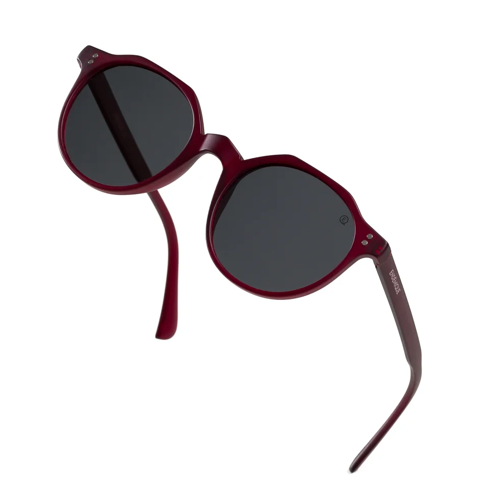Endemique Studio - No 30 Sun Matt Burgundy Sunglasses
