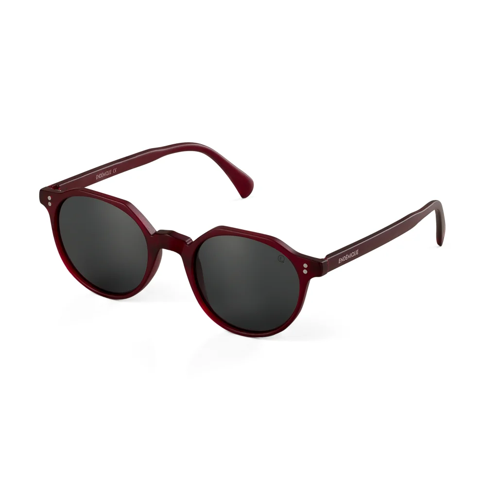 Endemique Studio - No 30 Sun Matt Burgundy Sunglasses