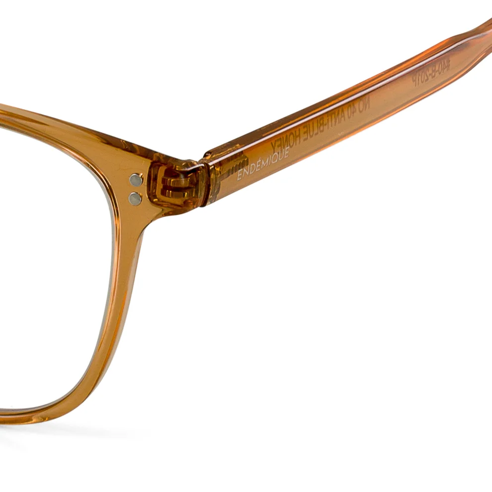 Endemique Studio - No 40 Anti-blue Honey Screen Glasses