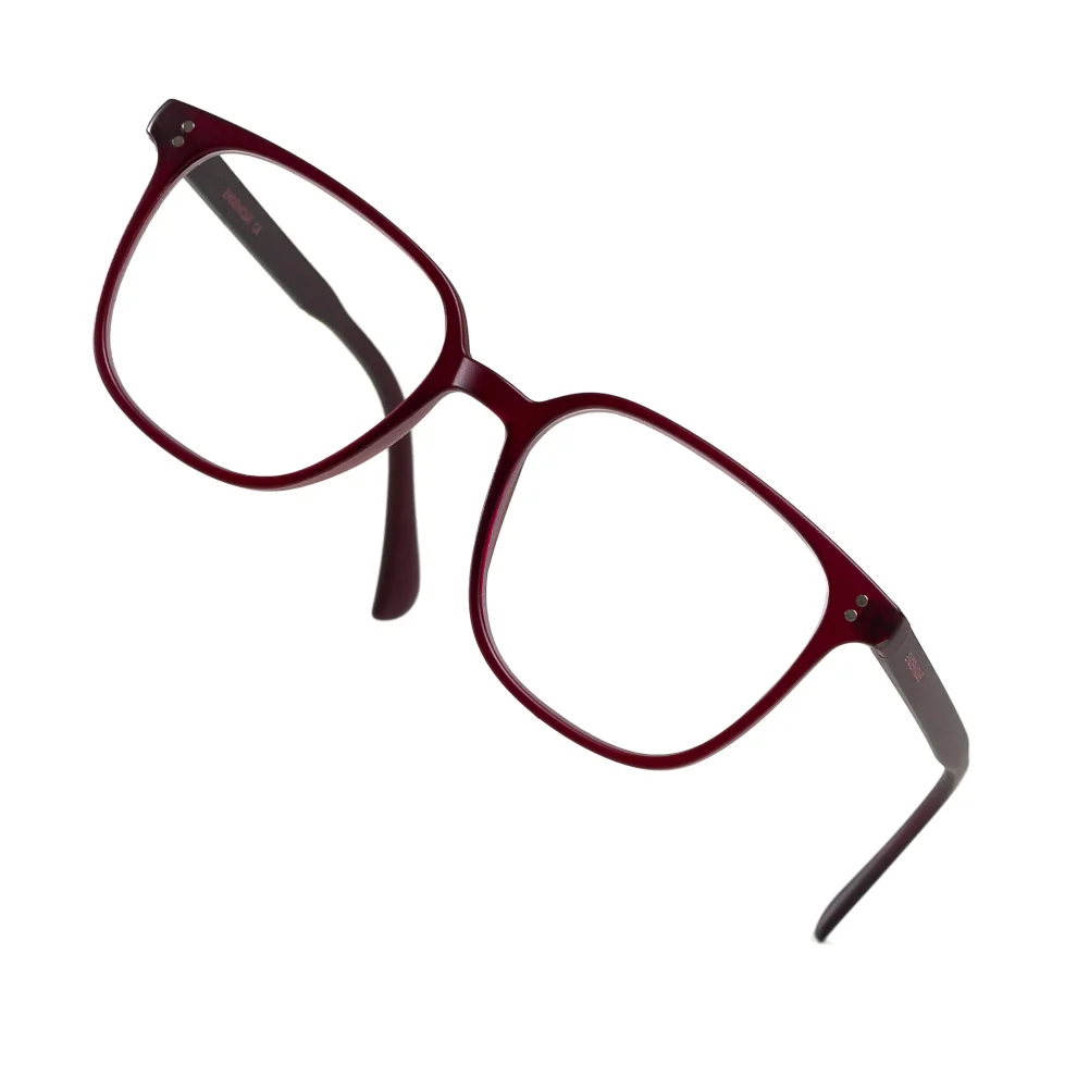 Endemique Studio - No 40 Anti-blue Matt Burgundy Screen Glasses