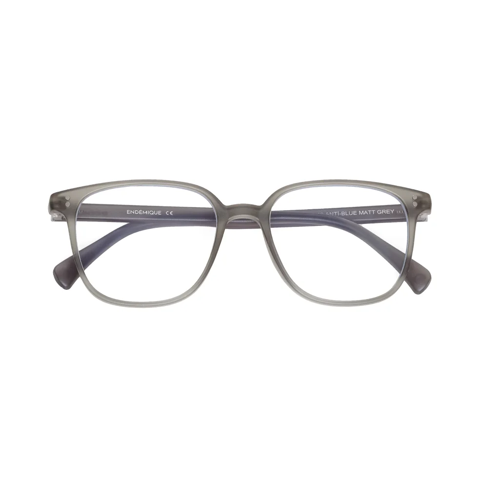 Endemique Studio - No 40  Anti-blue Matt Grey Screen Glasses