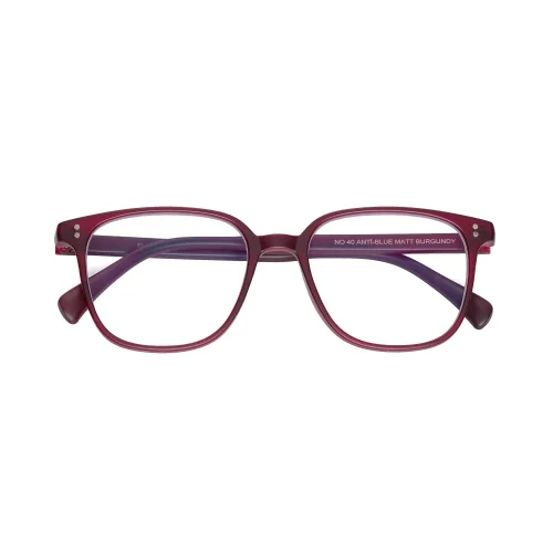 Endemique Studio - No 40 Anti-blue Matt Burgundy Screen Glasses