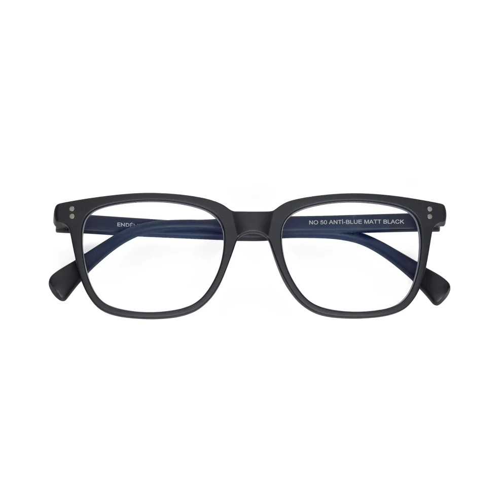 Endemique Studio - No 50 Anti-blue Matt Black Screen Glasses