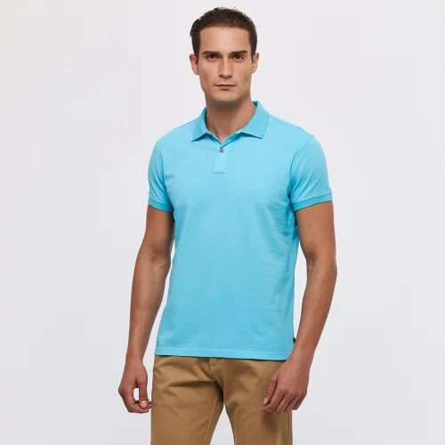 Port Royale	 - Savona Collar Printed Polo T-shirt