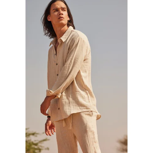 Dear Deer - Müslin Comfort Shirt & Comfort Pant Set